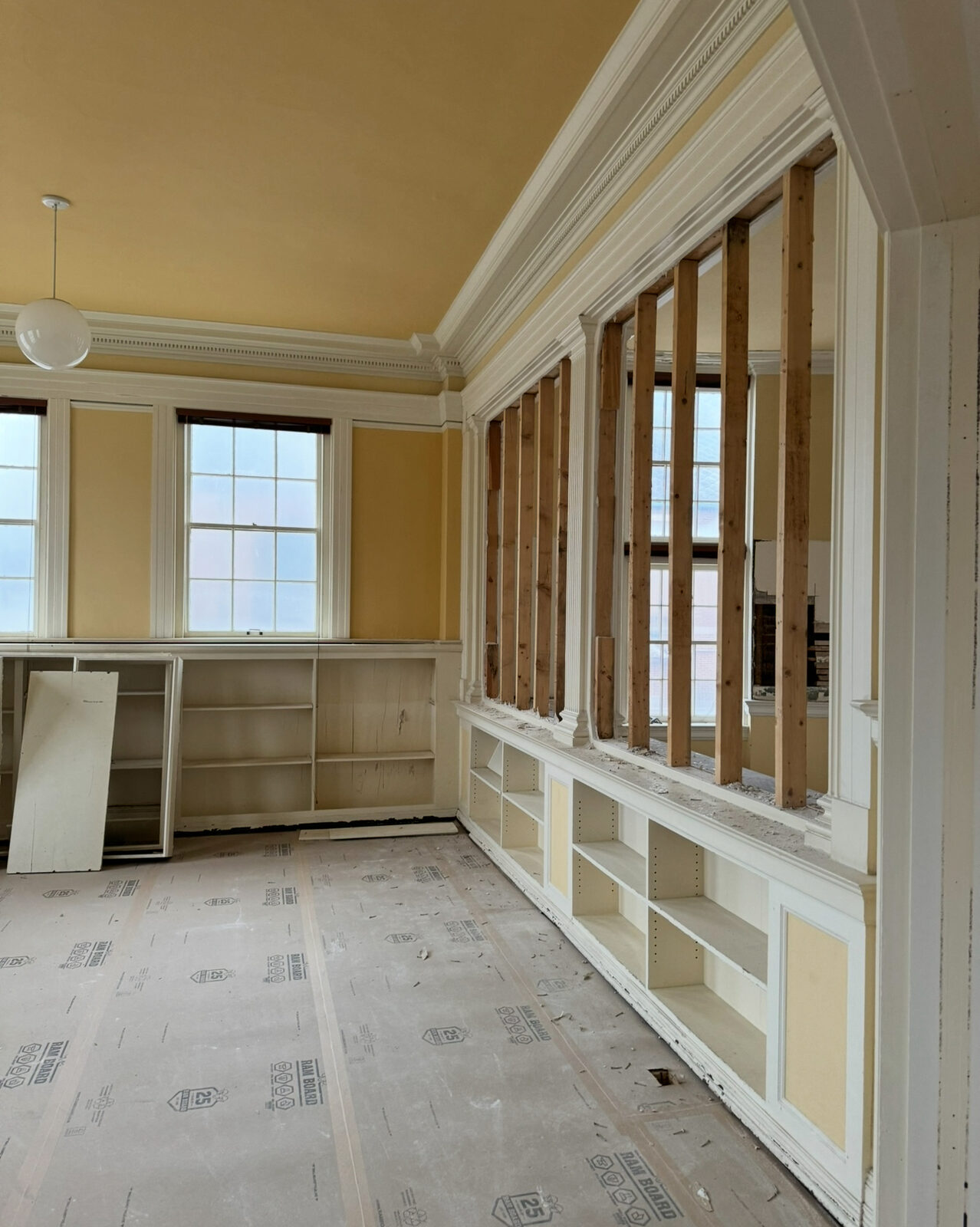 Suite during framing